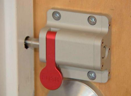 This door brace lock is what you need to boost your home security