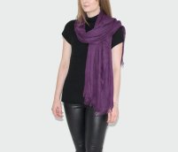 an image showing a purple lightweight pashmina