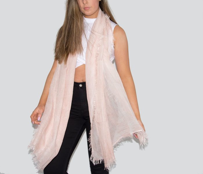 Pale Pink Scarf