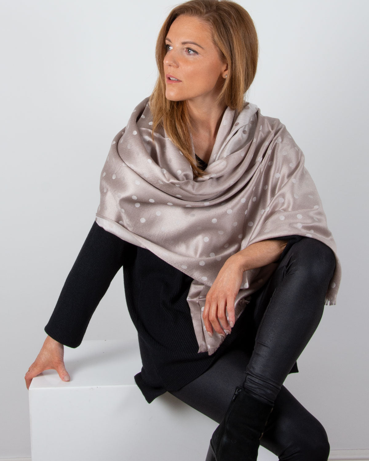 an image showing a patterned pashmina