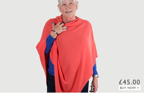 an image showing a coral poncho