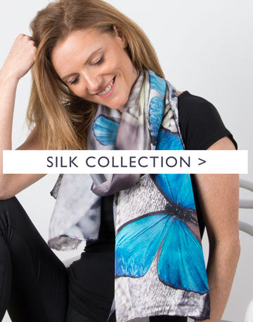 an image showing a silk scarf