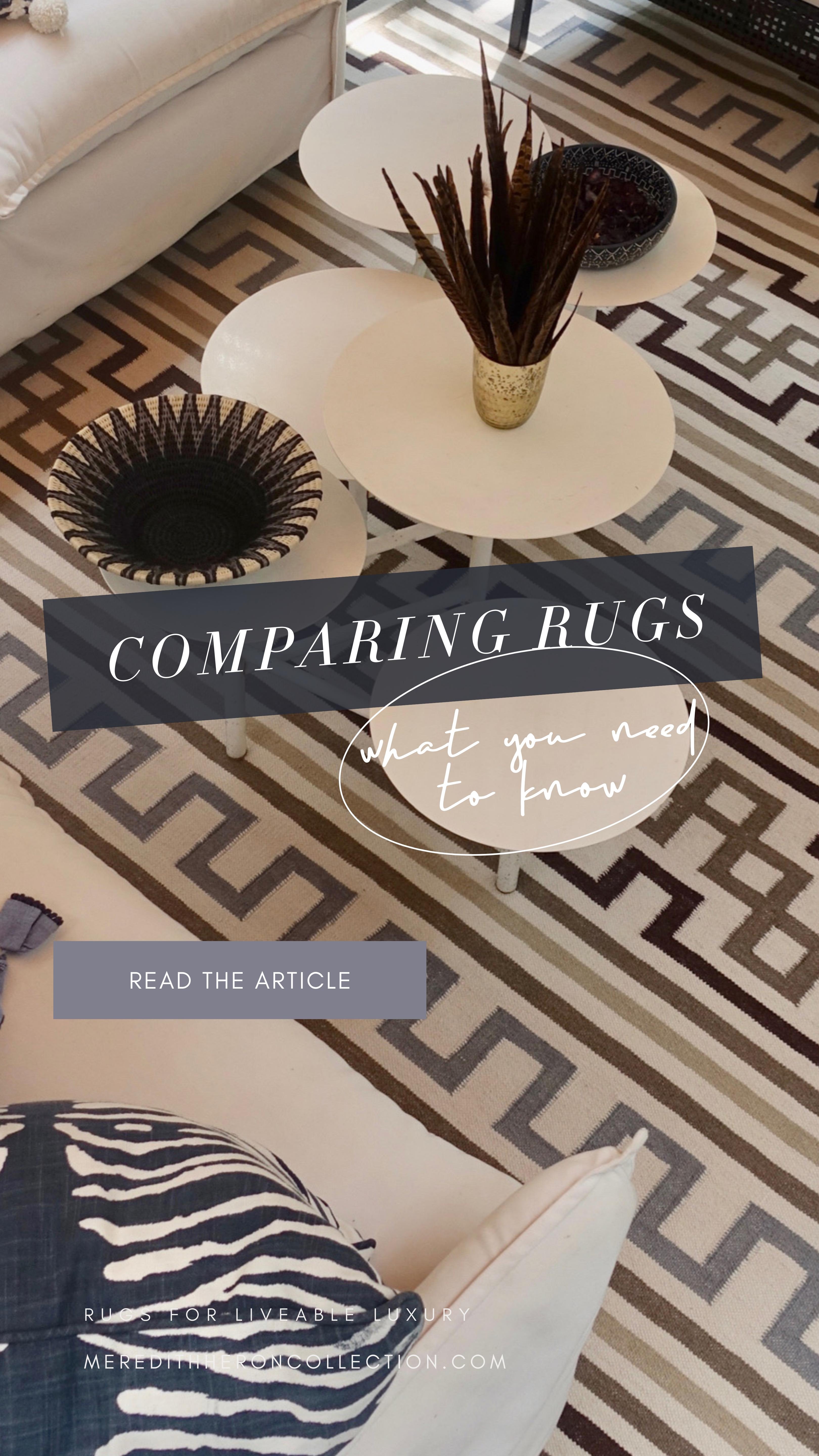 Comparing Rugs - How To