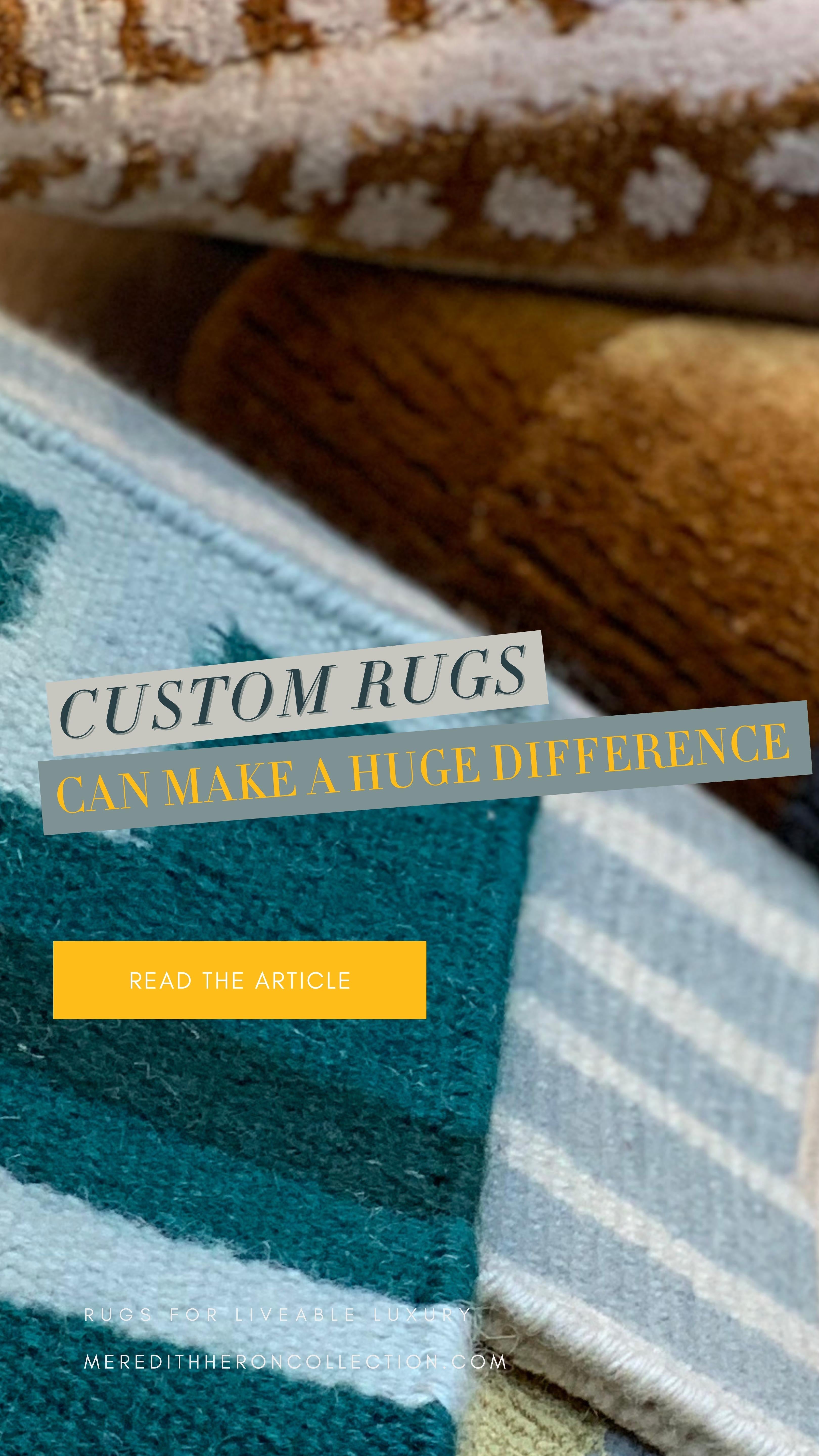 Custom Rugs Can Make A Huge Difference