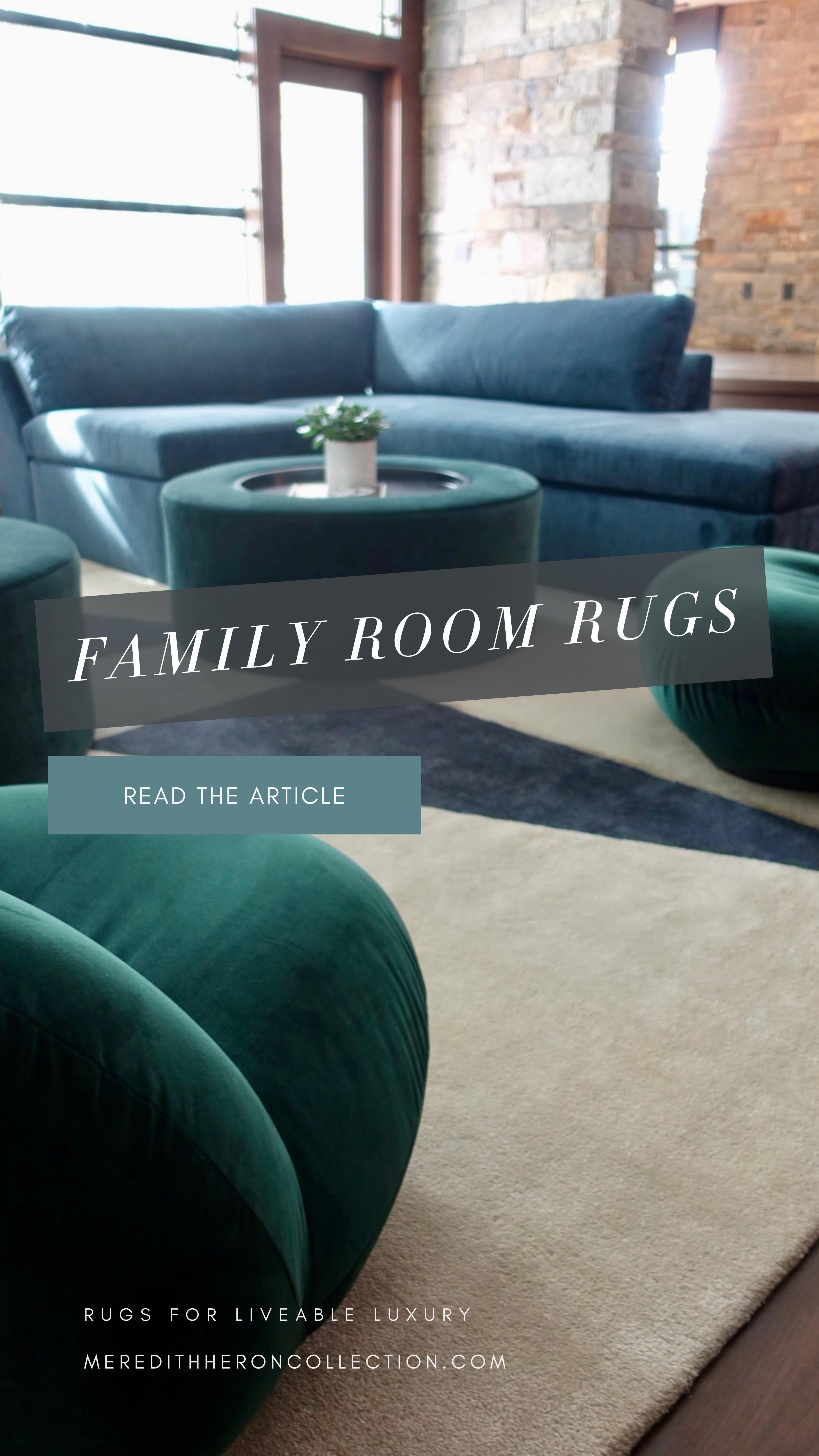 Family Rug Rugs from Meredith Heron Collection