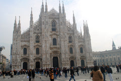 Milan Duomo from Piazza