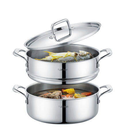 Concentrix Stainless Steel Saucepan – Tuxton Home