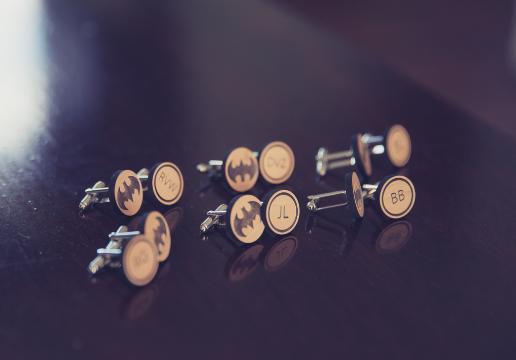 Jay & Kim's Wedding - Cufflinks 