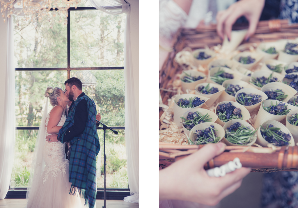 Jay and Kim's Wedding - Lavendar Confetti