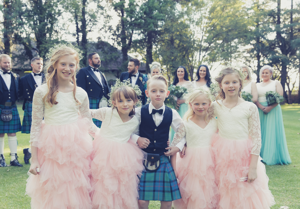 Jay and Kim's Wedding - Flowergirl crowns