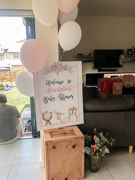 Baby Shower Welcome Board