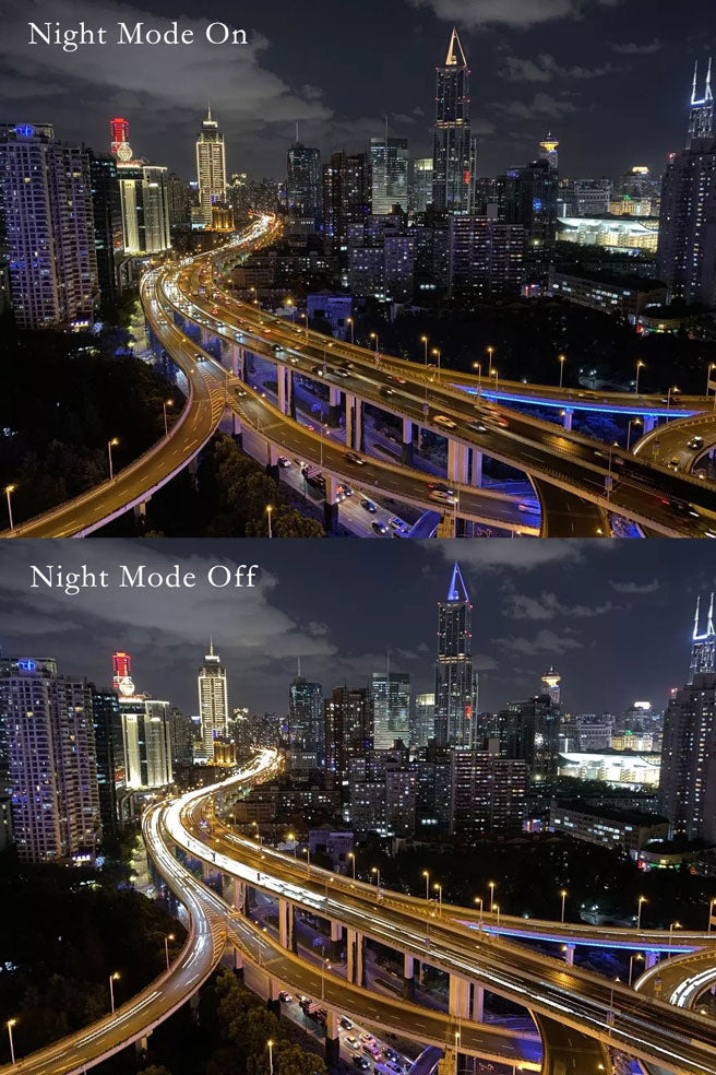 iPhone 11 Pro Max Night Mode On and Off Comparision