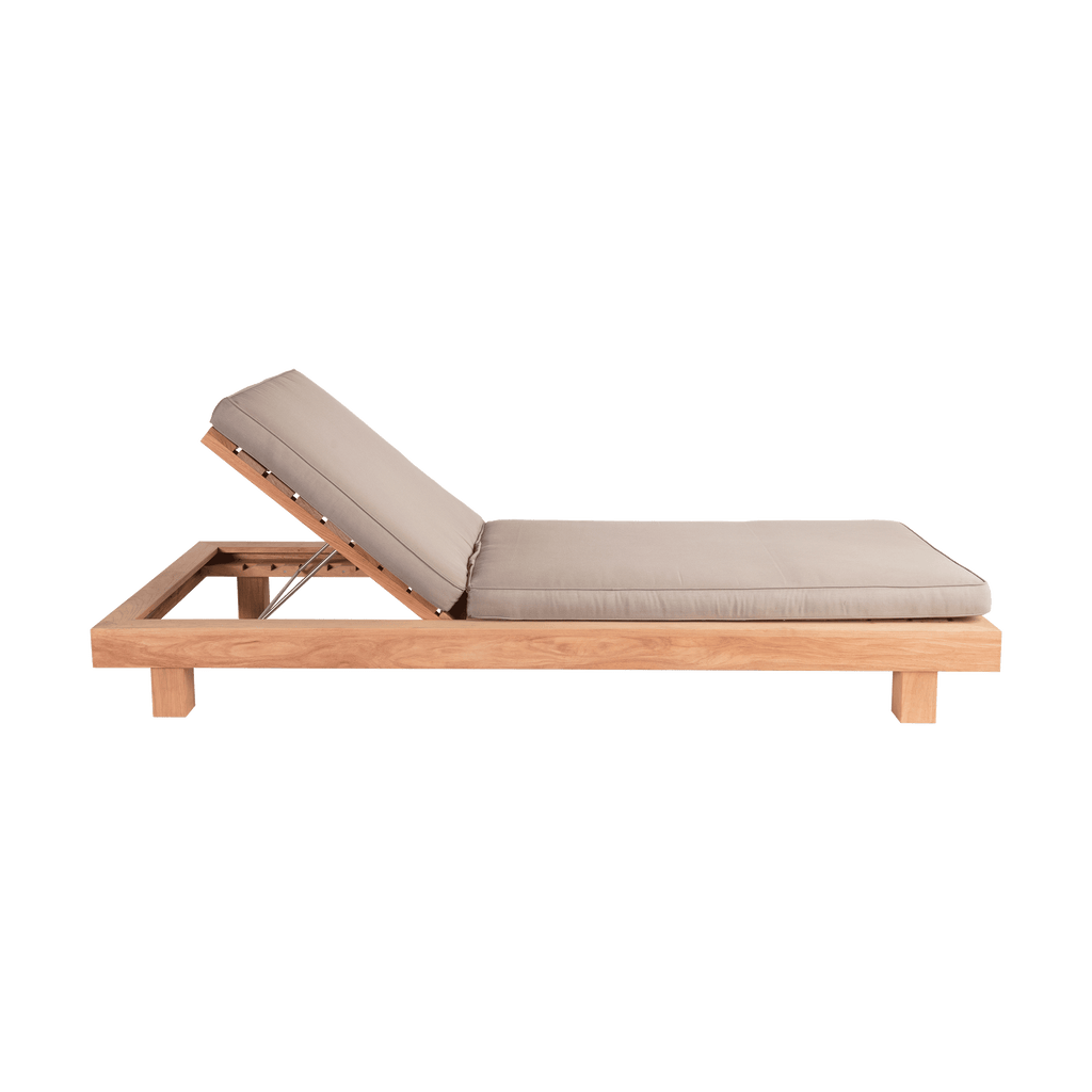 sun loungers wooden