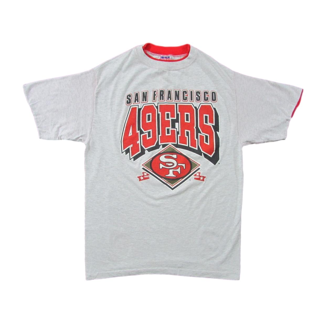 San Francisco 49ers Double T-Shirt Trench Ultra Sz L | eBay