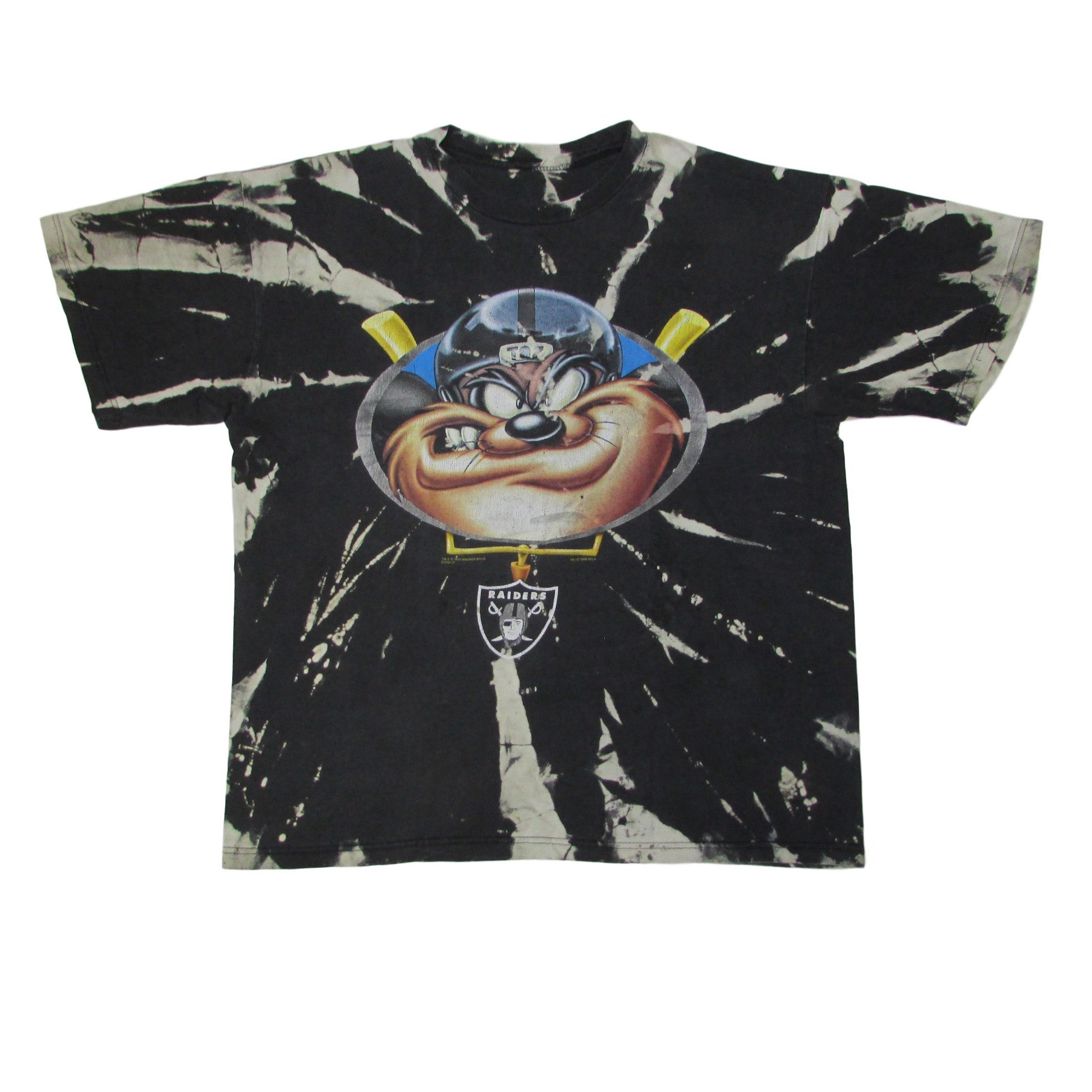 oakland raiders tie dye shirt