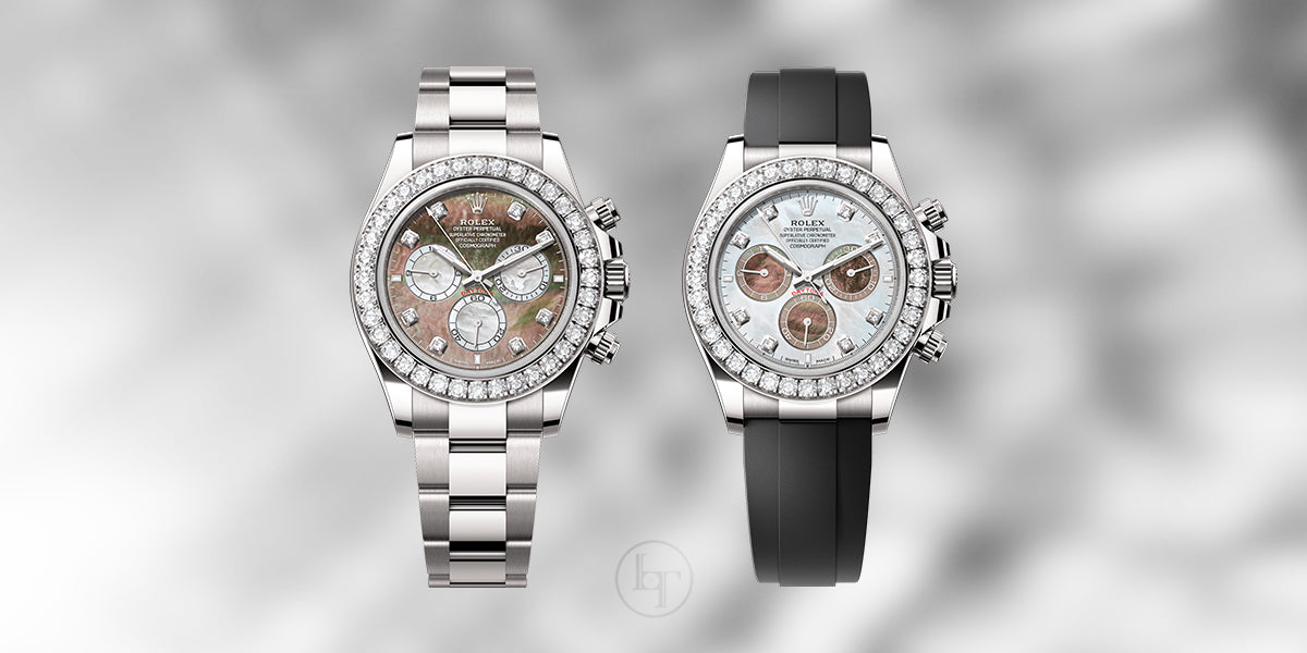 Cosmograph Daytona With Diamond Bezel and Mother-of-Pearl Dials