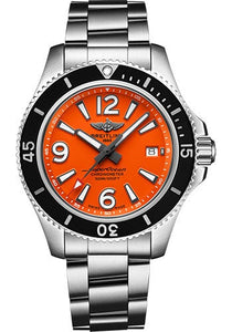 Breitling watch 2025 orange face