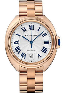 Cartier Silver 18k Rose Gold Tank Louis WGTA0024 Women's Wristwatch 21 mm  Cartier