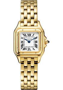 Cartier Tank Louis Small Rose Gold Diamond Ladies Watch WJTA0020 Box Papers