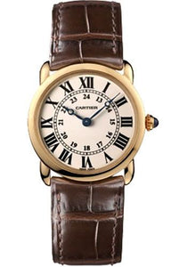Cartier Tank Louis Cartier Watch - 29.55 mm Pink Gold Case - Brown
