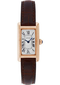 Cartier - Tank Louis : W1529756 : SOLD OUT : white dial on black crocodile  strap (new)