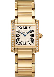 Cartier Tank Francaise Steel Yellow Gold W2TA0003 – WatchGuyNYC