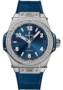 Hublot Big Bang Ceramic Blue Diamonds Watch-341.CM.7170.LR.1204