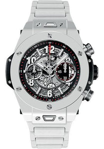 Hublot Spirit Of Big Bang White Ceramic Watch - 45 mm - Sapphire  Dial-601.HX.0173.LR