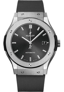 Hublot Classic Fusion Racing Grey Titanium Watch - 38 mm - Gray