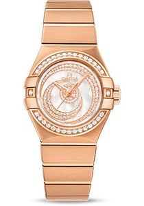 Omega Ladies Constellation Luxury Edition Watch - 27 mm Red Gold