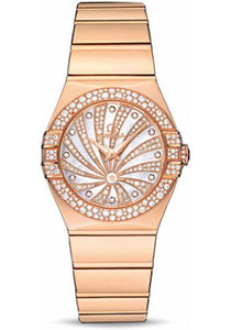 Omega Ladies Constellation Luxury Edition Watch - 24 mm Red Gold