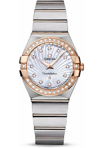 Omega Ladies Constellation Luxury Edition Watch - 27 mm Red Gold