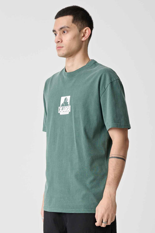 91 KEY ITALIC OG SS TEE - Pigment Forest