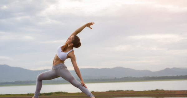 Woman Doing Yoga