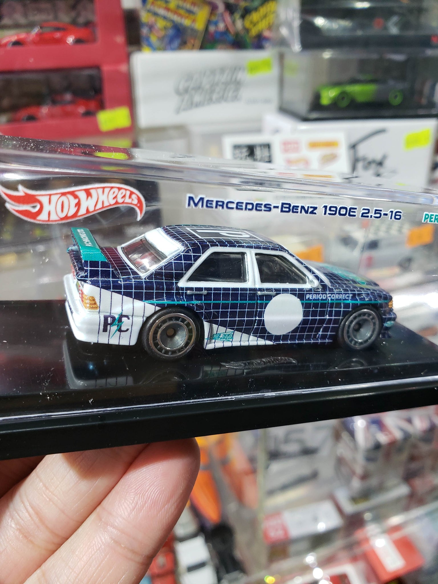 hot wheels period correct mercedes