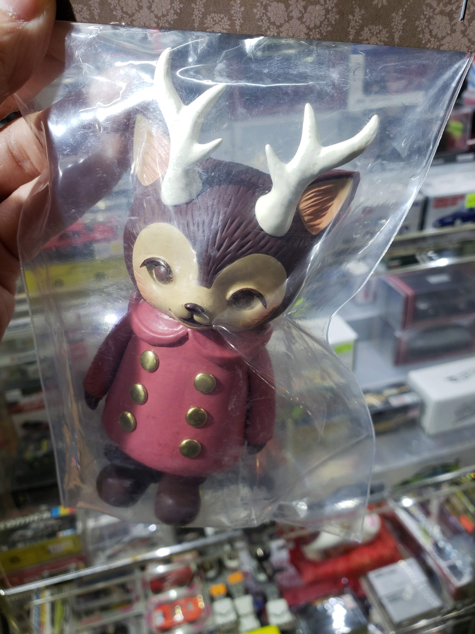 ディーラー小売価格 新品MORRIS The Cat with Antlers ひなたかおり