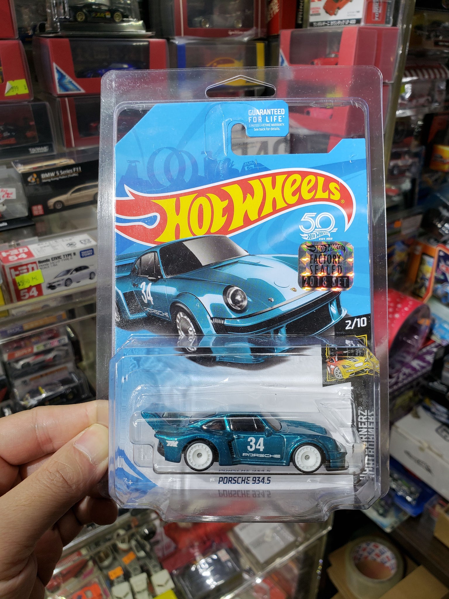 hot wheels porsche 934.5 super treasure hunt