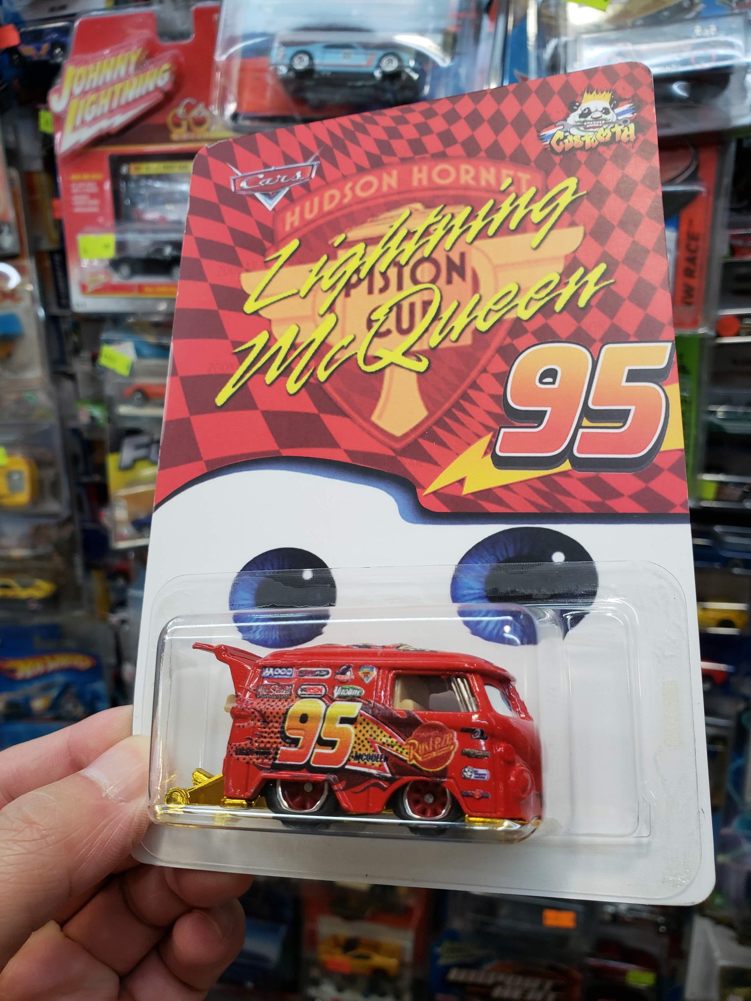 Hot Wheels Thai Custom Kool Kombi Lightning McQueen Hudson Hornet