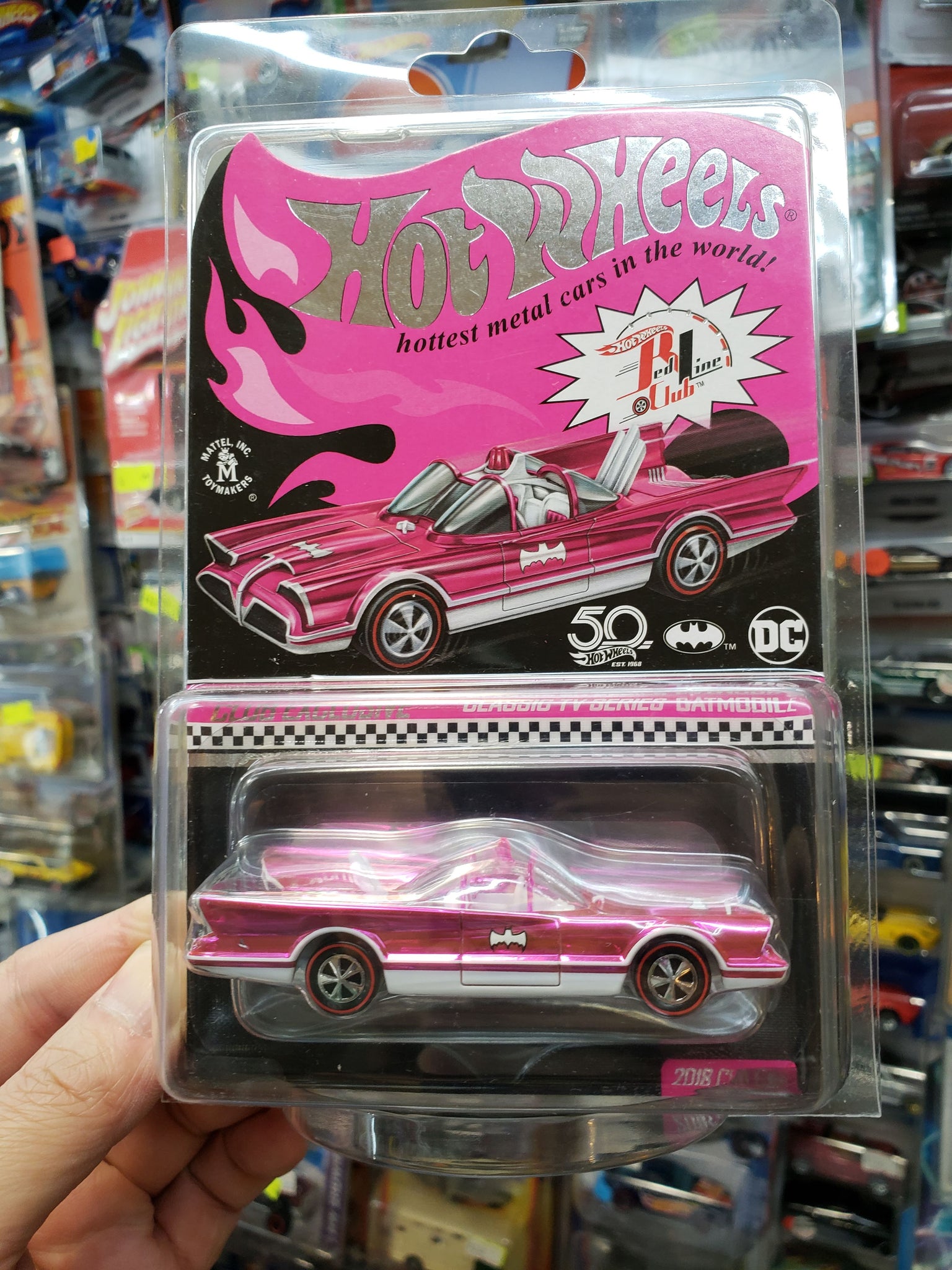 hot wheels pink batmobile