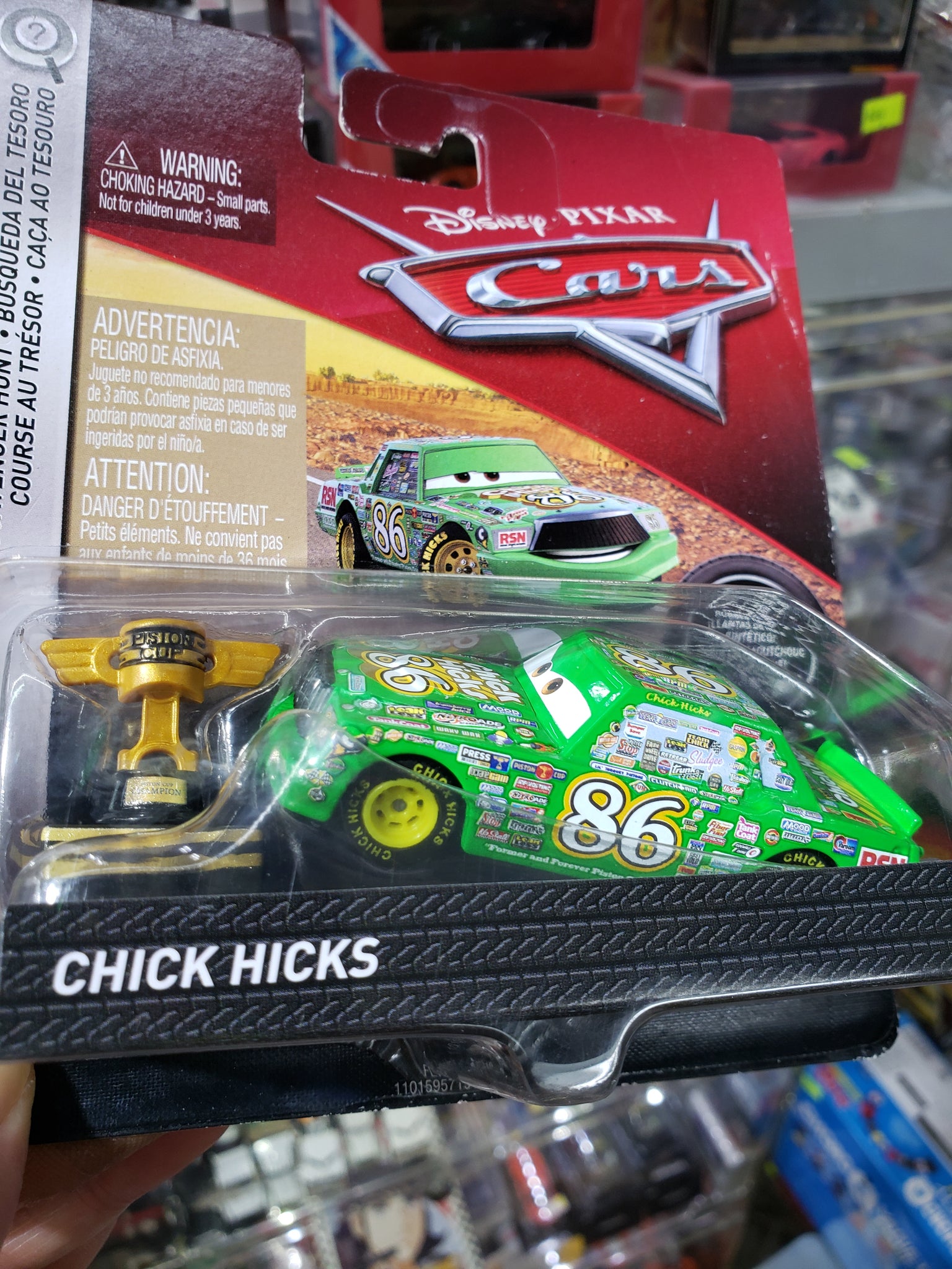 chick hicks with piston cup