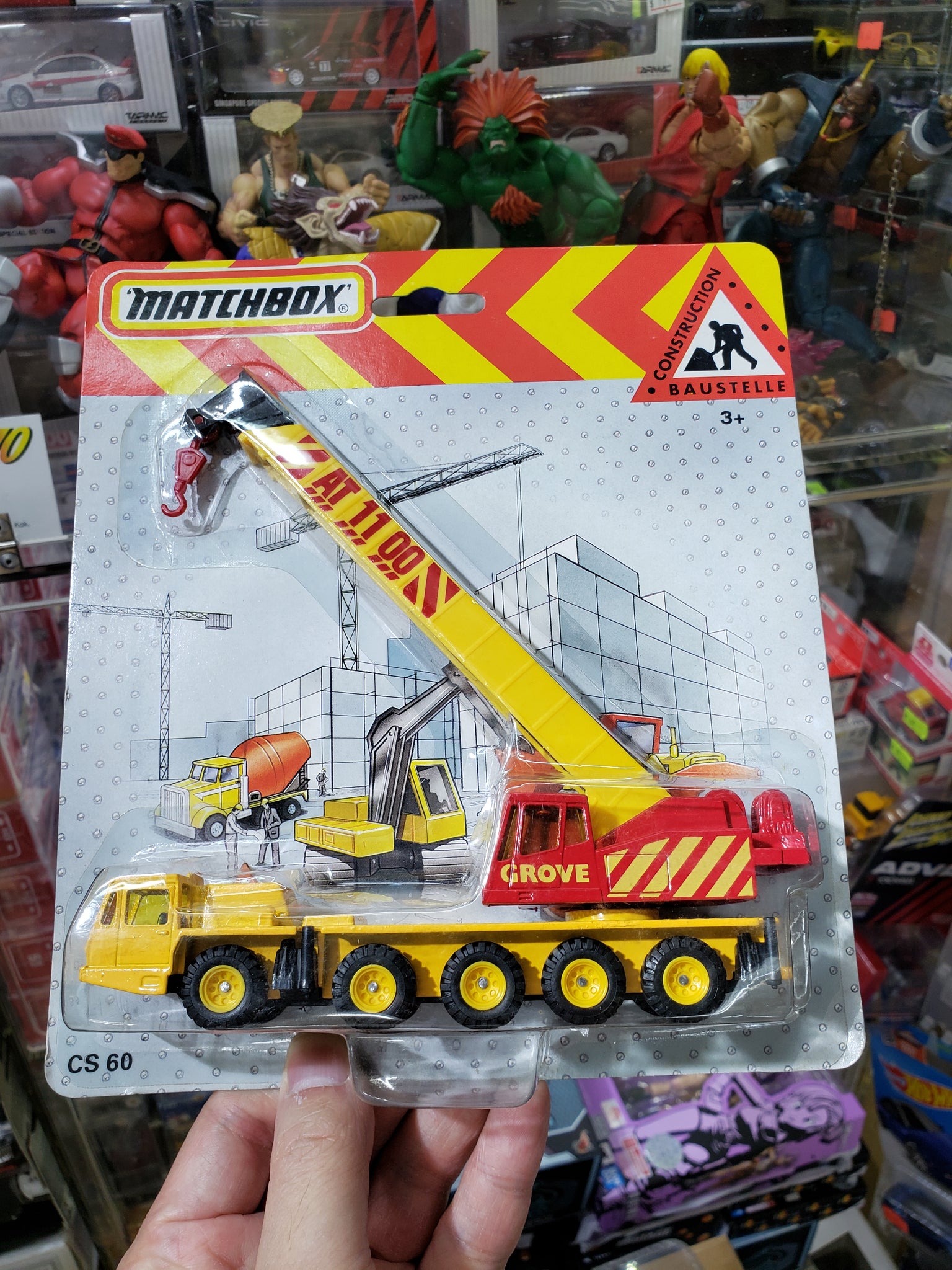 matchbox crane truck