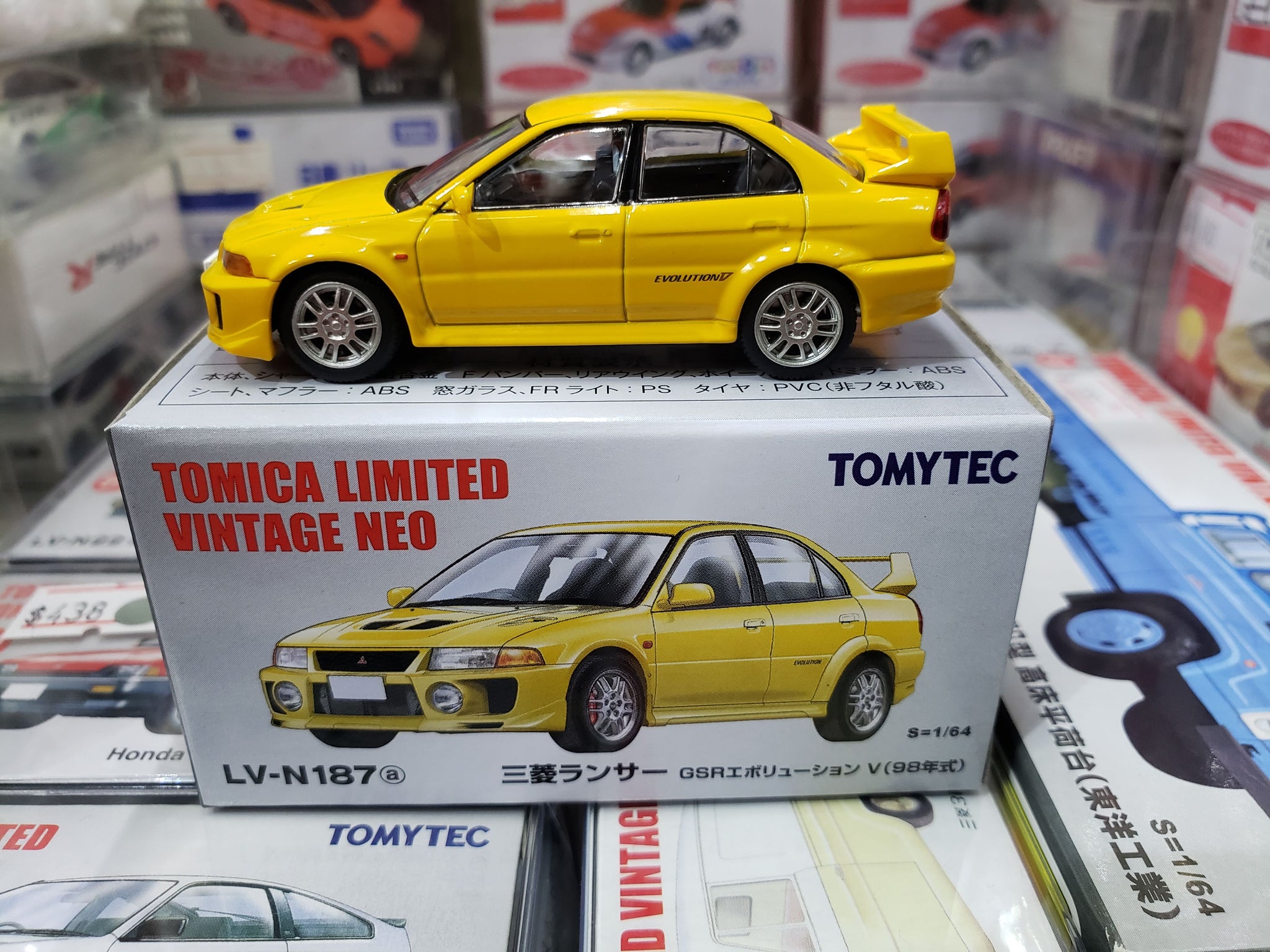 tomica mitsubishi lancer