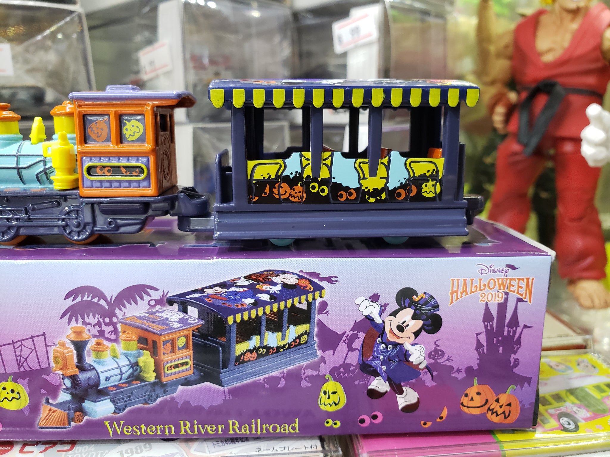 Tomy Tomica Tokyo Disney Halloween 2019 Western River Railroad Mickey Speed 70