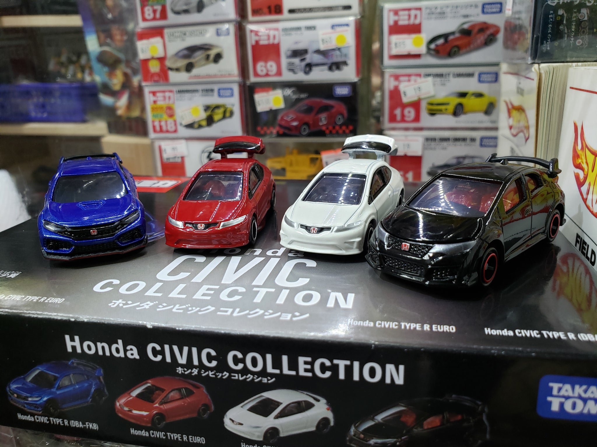 tomica honda civic collection