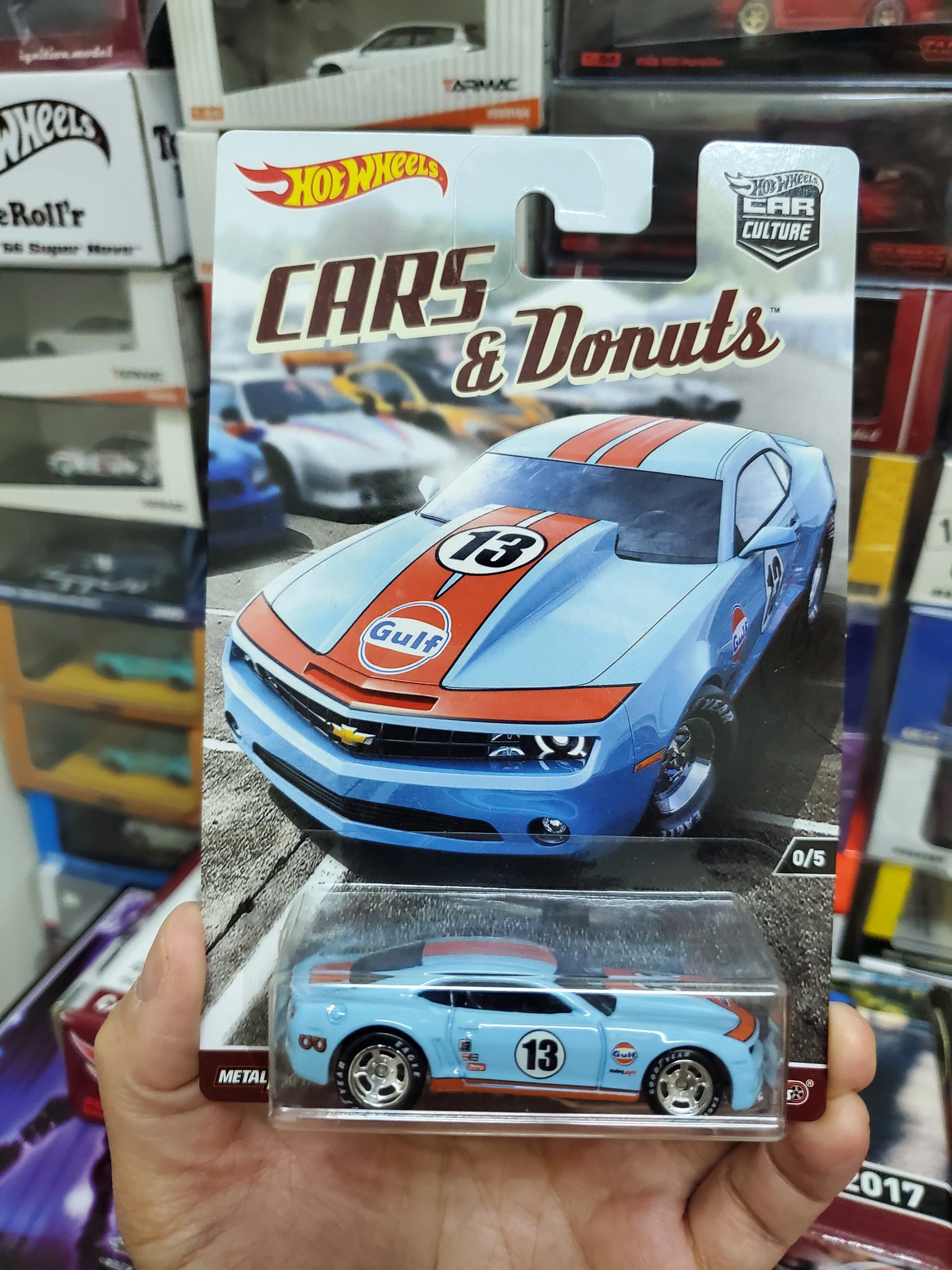 hot wheels gulf camaro