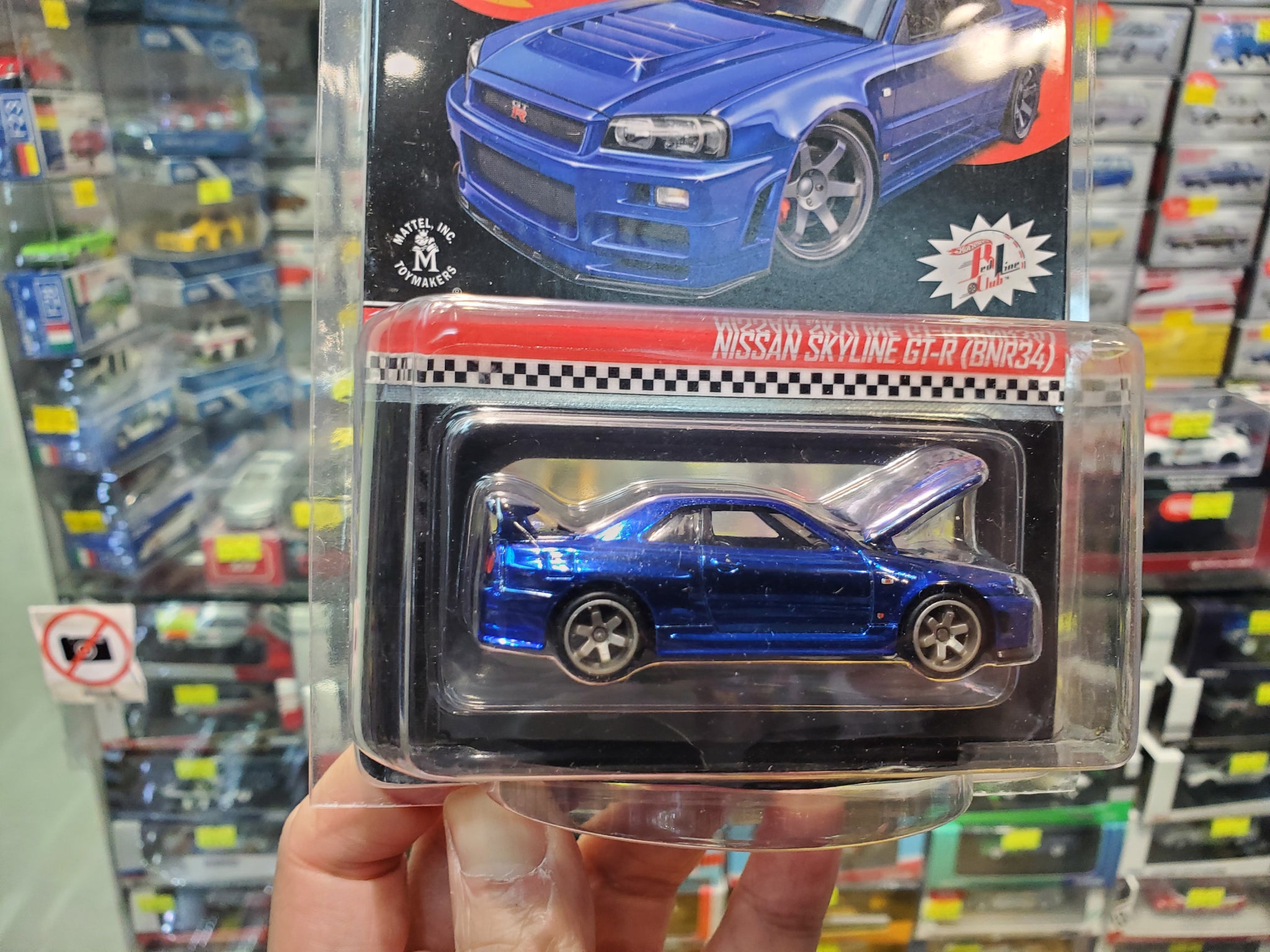 Hot Wheels RLC ホットウィール NISSAN SKYLINE GT R (bnr34)R34