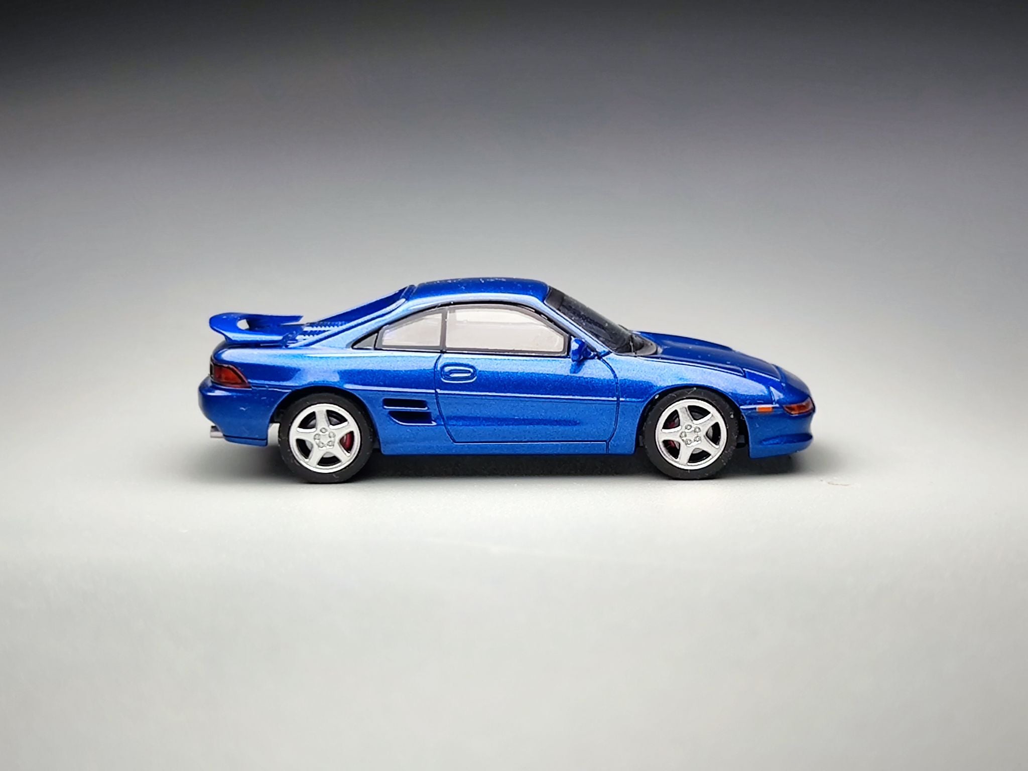 PEAKO 1/64 トヨタMR2 1996 IV型 グレーメタリック 完成品 minnade