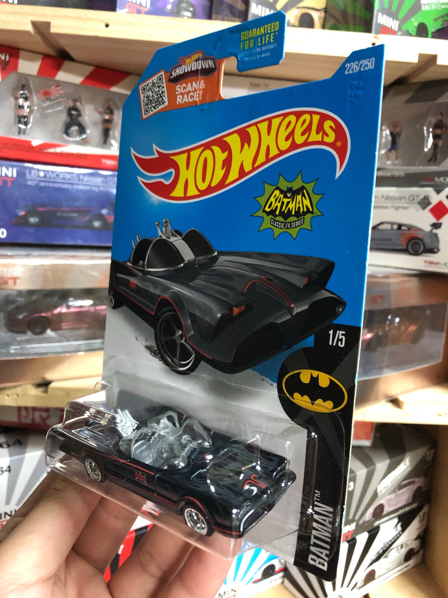 hot wheels tv series batmobile super treasure hunt