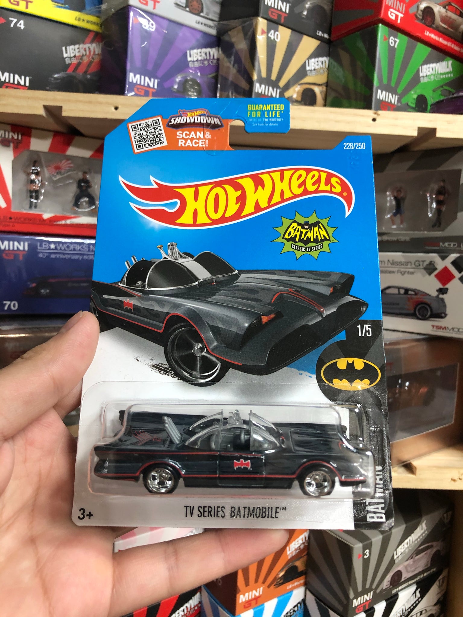 hot wheels tv series batmobile super treasure hunt