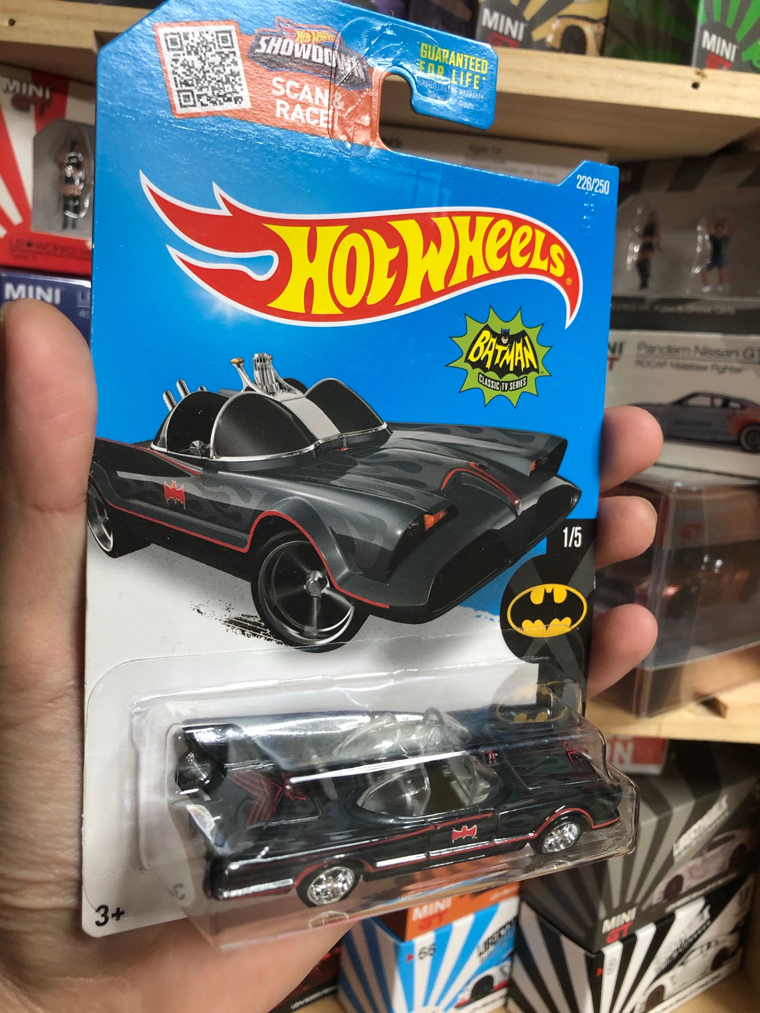 hot wheels tv series batmobile super treasure hunt